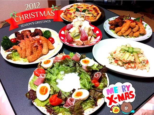 Snapdishの料理写真:Merry X'mas|ミホさん