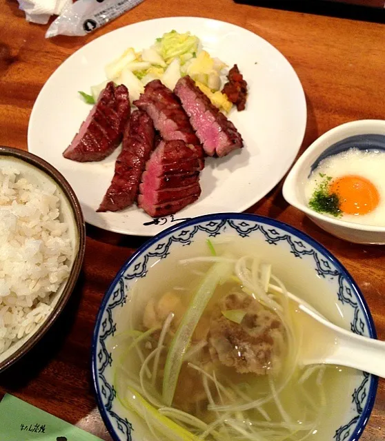 仙台で牛タン定食|かおりさん