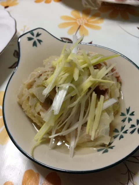 Snapdishの料理写真:白菜と豚肉の重ね煮(本だし)|かじゅきさん