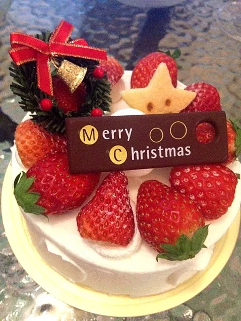 Snapdishの料理写真:クリスマスケーキ|Kimiko Saitoさん