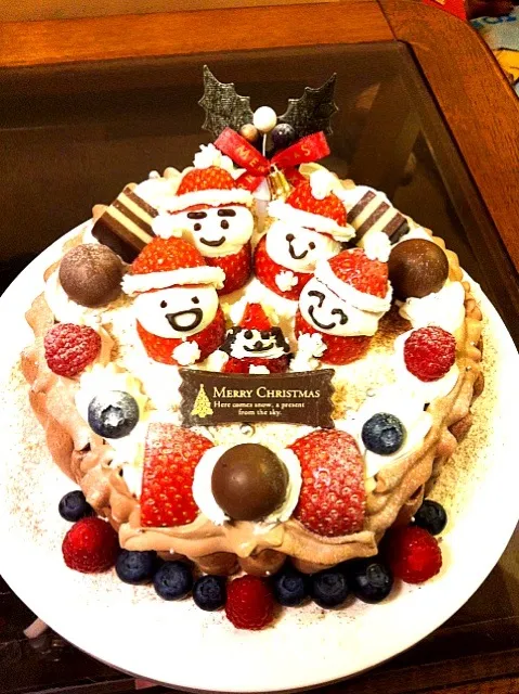 Snapdishの料理写真:クリスマスケーキ|りかさん