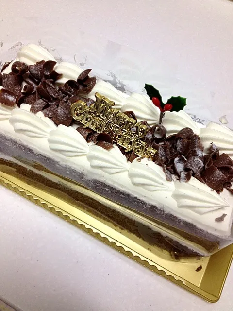 チビ助がまだ産まれてこないので、クリスマスケーキ堪能〜❤|カズミさん