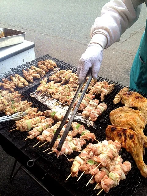 焼き鳥❶ 炭火🐔🐔|としえさん