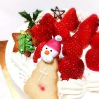 Snapdishの料理写真:樫の木のXmasケーキ|橘高 洋輔さん