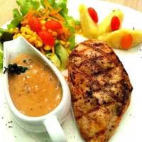 Grill Chicken Breast ~ ^^|KumiKumaChanさん