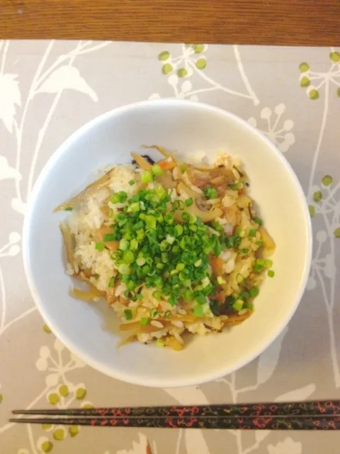 鶏ごぼうれんこん混ぜご飯|北尾 俊幸さん