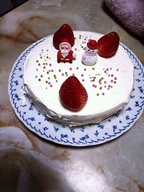 クリスマスケーキ|はらだまりこさん