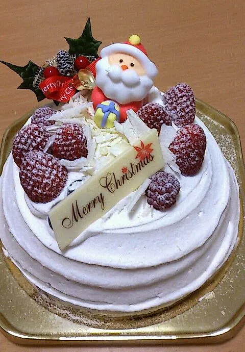 Snapdishの料理写真:クリスマスケーキ|にゃぴこさん