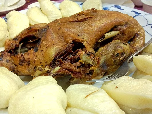 Crispy duck @ 銀翼餐廳|Larry Chuさん