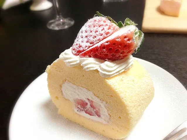 Snapdishの料理写真:クリスマスケーキっぽくないケーキ。|masakoさん