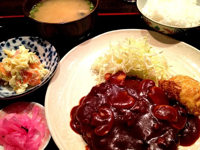 ハンバーグ定食|tomoさん