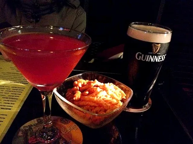 Strawberry Martini🍓 ,Beer🍺|PeonyYanさん