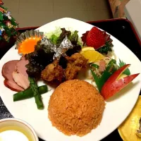 Snapdishの料理写真:病院食(12/25)|ちーさん