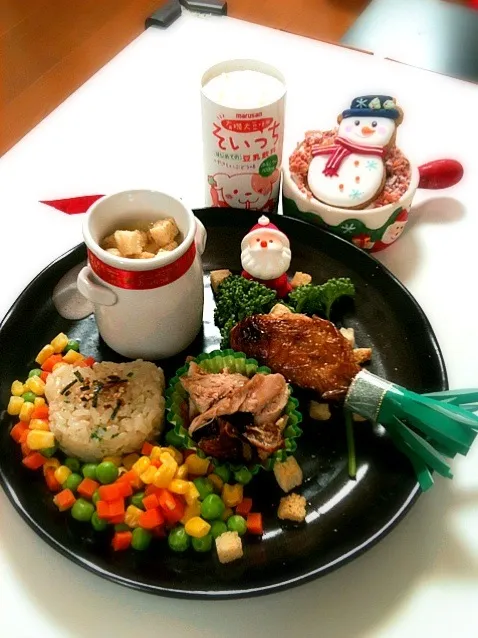 Kid's Christmas Dinner Plate|keikeilimさん