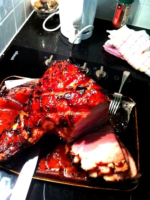 Lime glazed ham|thomas mulkentineさん