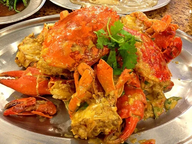 Salted egg york crab|(=^x^=)さん