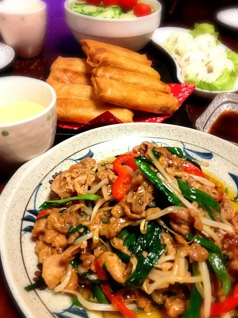 中華な晩ご飯|なぎまむさん