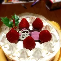 不二家のクリスマスケーキ|あかこさん