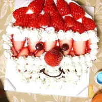 Snapdishの料理写真:クリスマスケーキ|kahoさん