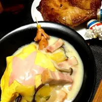 Snapdishの料理写真:さつまいものクリームシチュー|iwasaki amiさん