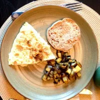 Egg-white frittata on Christmas morning|atul pandeさん