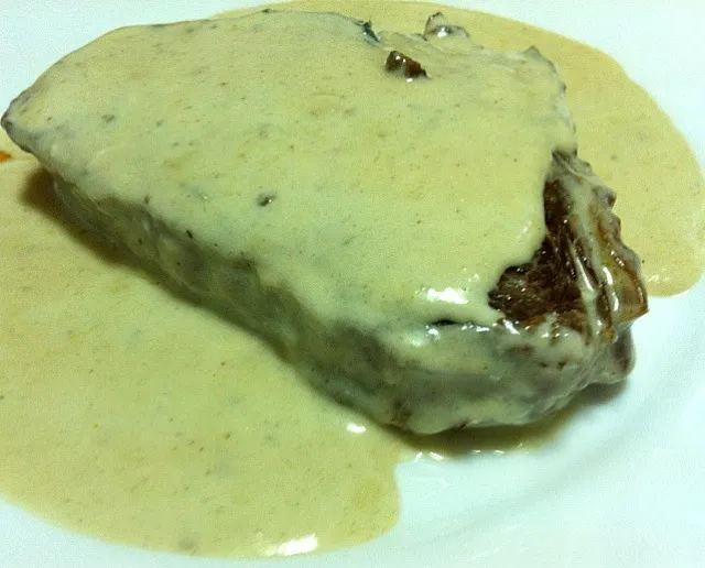 Entrecote con salsa roquefort|Antonio E. Carrascoさん