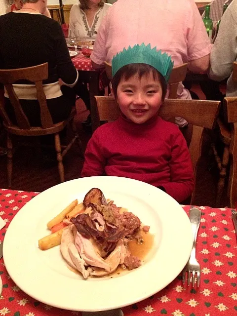 Snapdishの料理写真:Christmas dinner!|Makoto Fukuiさん