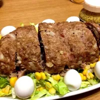 Snapdishの料理写真:ミートローフ|はやみさん