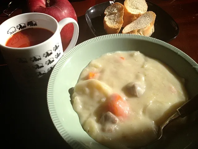 今日もシチュー！|ぴっぱーさん