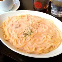 Snapdishの料理写真:BABY FACEの明太子クリームパスタ