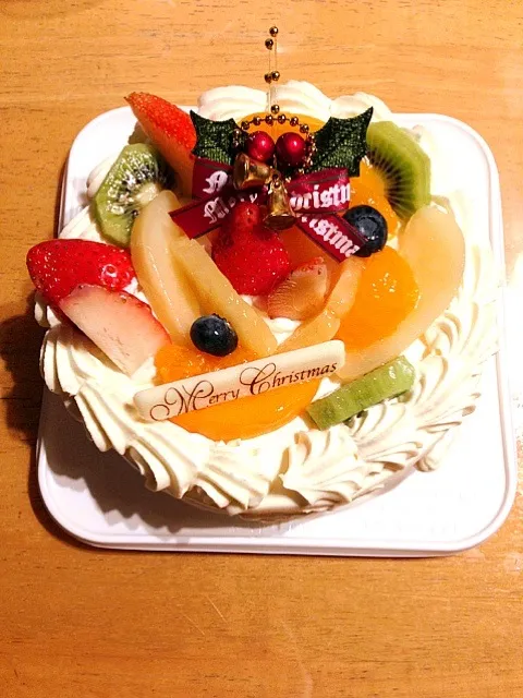 Snapdishの料理写真:X'masケーキだよ(^o^)|seikoさん