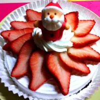 Snapdishの料理写真:クリスマスケーキ☆|RIO62さん