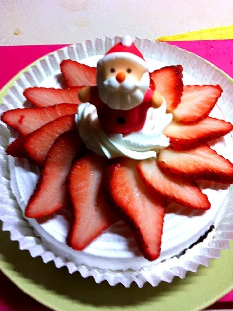 Snapdishの料理写真:クリスマスケーキ☆|RIO62さん