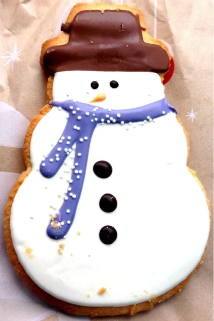 Snapdishの料理写真:Snowman Sugar #Cookie|sooprcoolchicaさん