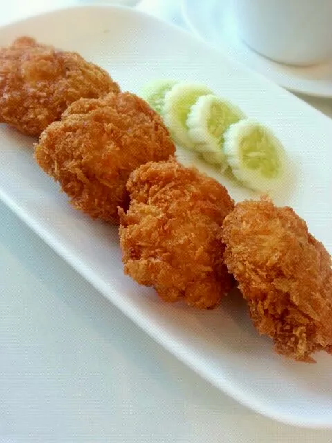 deep fried shrimp cakes|hakubaraさん