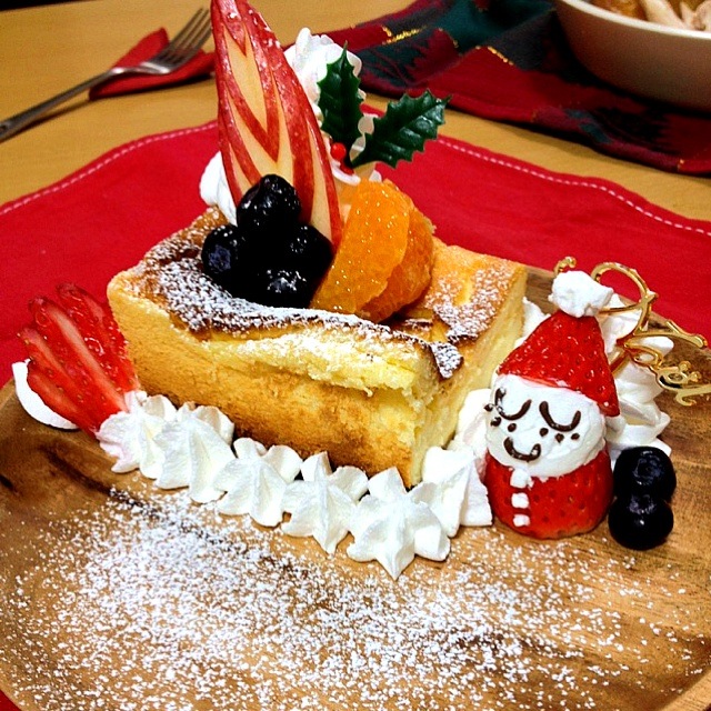チーズケーキ クリスマスデコレーションpart1 石川 誠 Snapdish スナップディッシュ Id Rem0ta