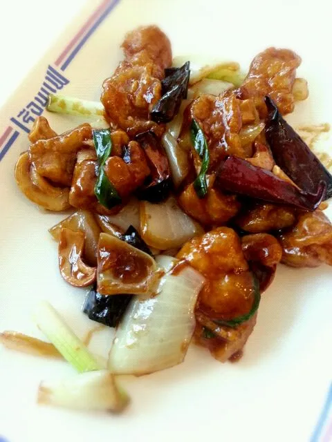 spicy chicken with cashew nuts|hakubaraさん