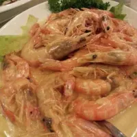 prawns in butter sauce|Lin Weiqiさん