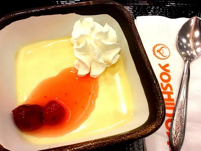 cherry cheese pudding|Tunaさん