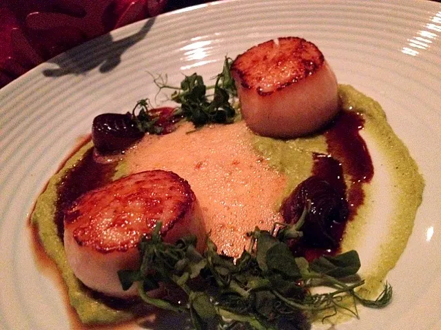 Pan seared scallops|prissyさん