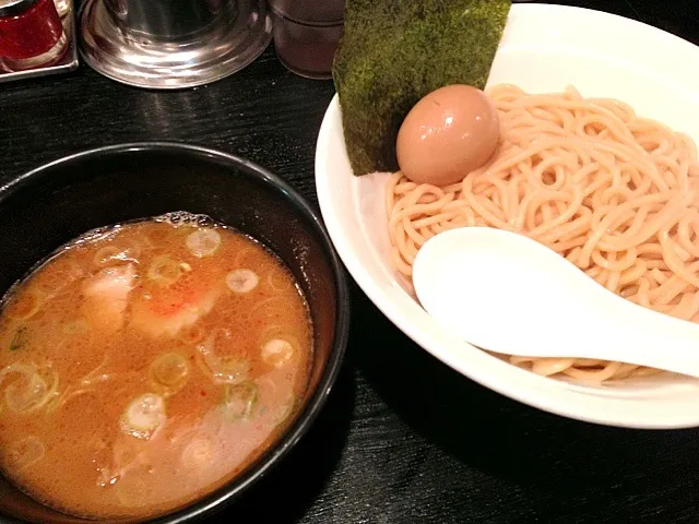 煮卵つき つけ麺|きなさん