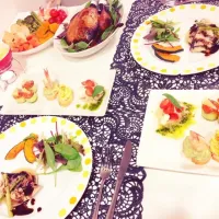 X'mas dinner|okanoeriさん