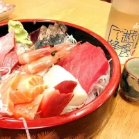 Snapdishの料理写真:いわき湯本海幸さんの少少刺盛|タモさんさん