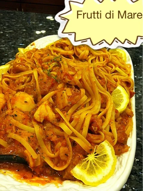 Frutti di Mare Seafood Pasta|Juliee ~ ジュリーさん