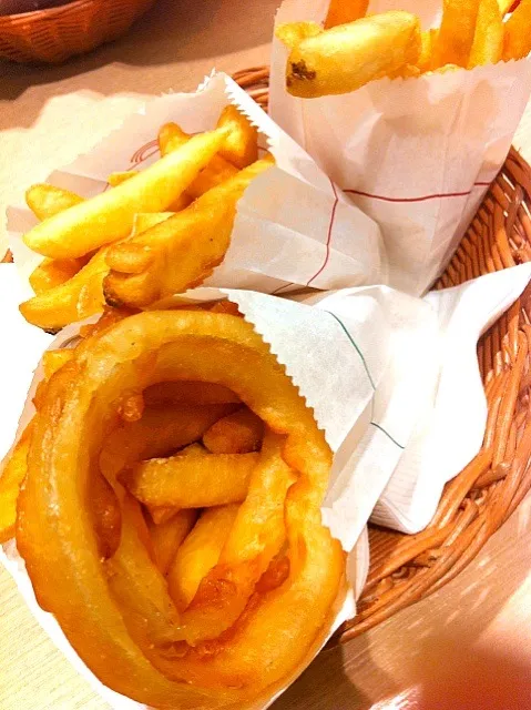 French fries & Onion Rings|Rinzeiさん