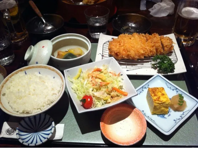 And now the whole shooting match! Katsu heaven in hakone!|andrew hinkinsonさん