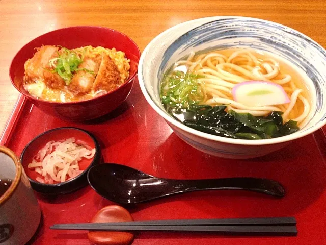 カツ丼定食|きょうへいさん