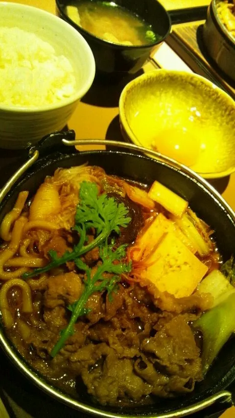 やよい軒のすきやき定食(o^－^o)|machikoさん