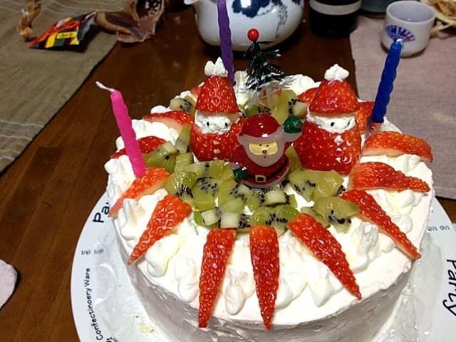 Snapdishの料理写真:クリスマスケーキ|ゆうこさん