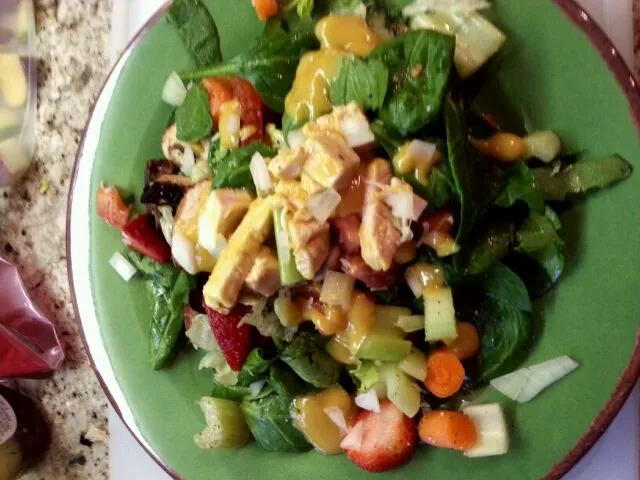 leftover Turkey salad|raven michelle howellさん